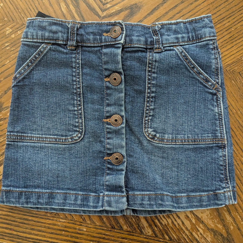 OshKosh B'gosh Girl's Blue Jeans Skirt